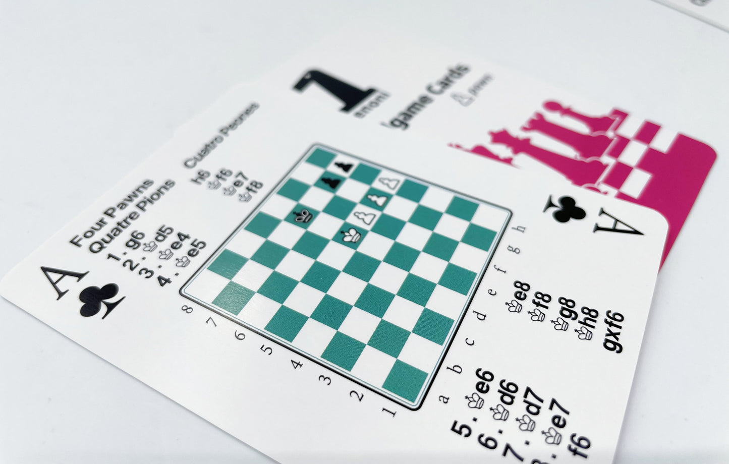Benoni Chess Endgame Cards - Pawn