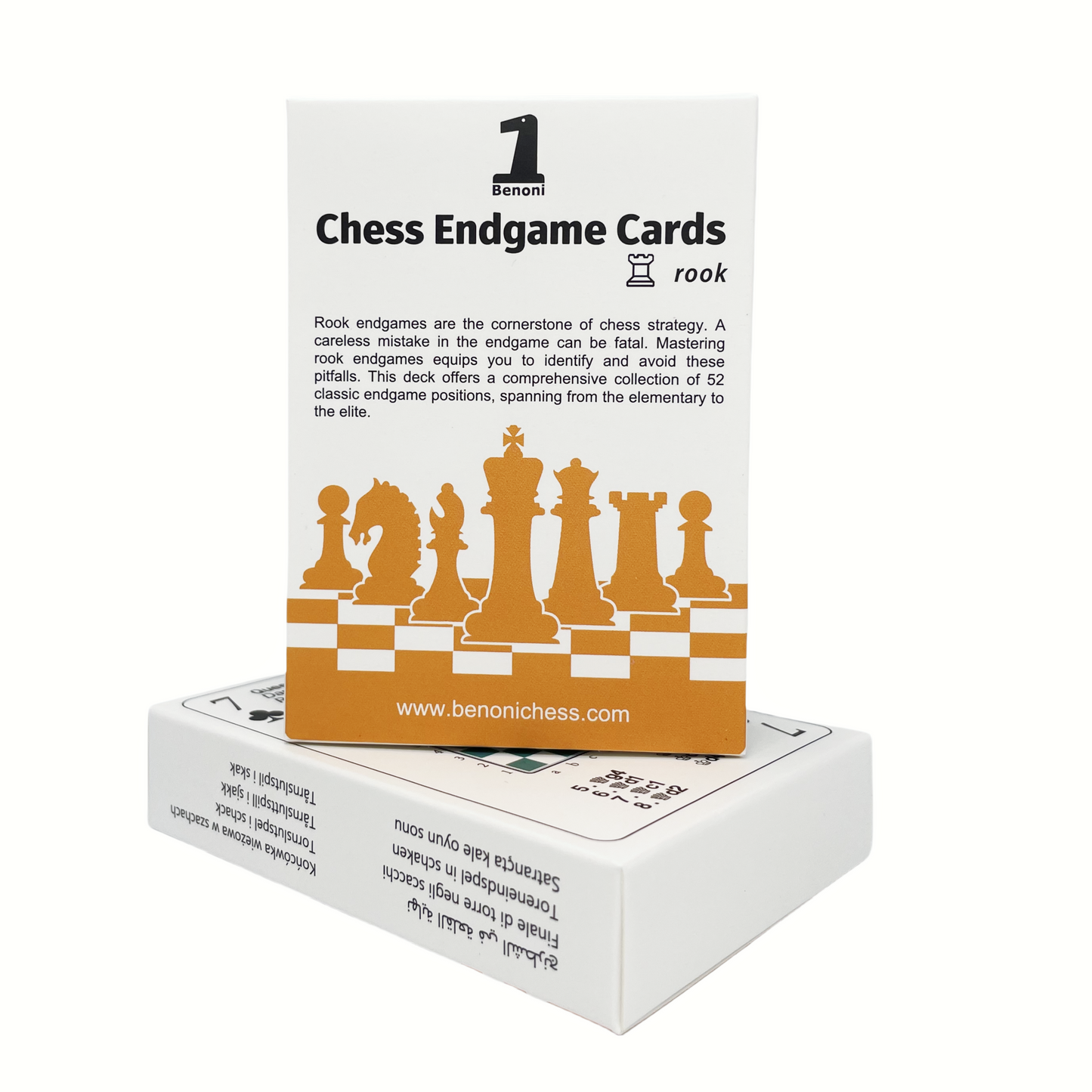 Benoni Chess Endgame Cards - rook