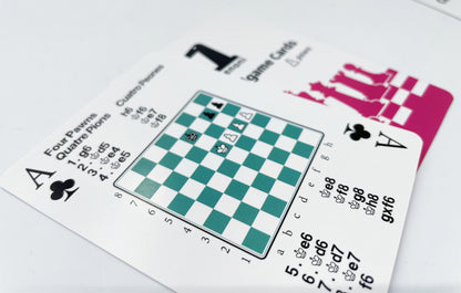 Benoni Chess Endgame Cards  - Pawn