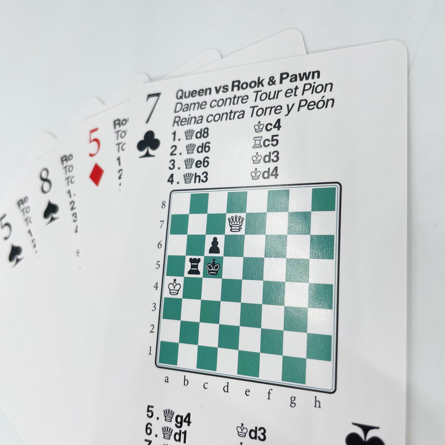 Benoni Chess Endgame Cards  - rook