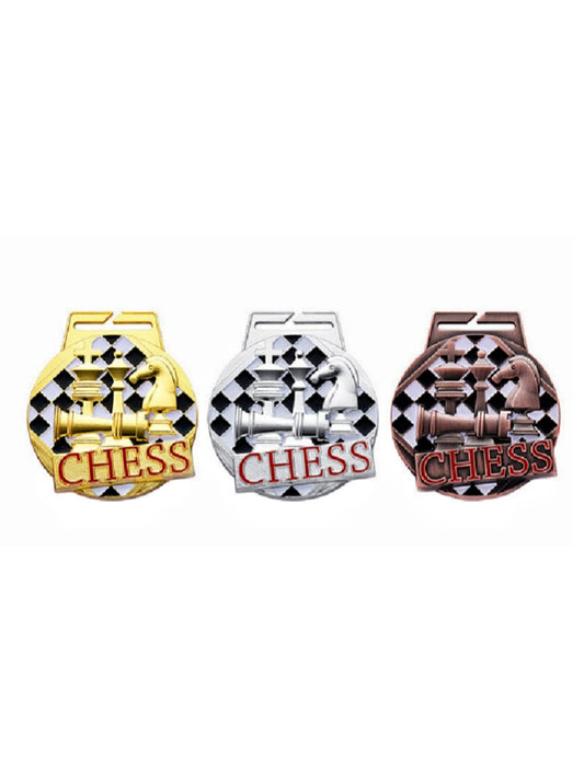 Premium Chess Medal Pack (3 pieces)