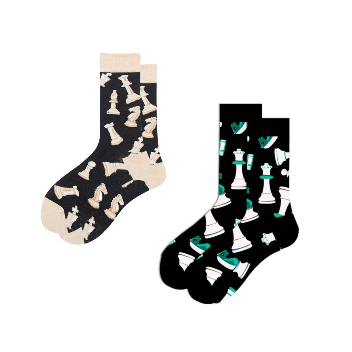 Men Chess Socks