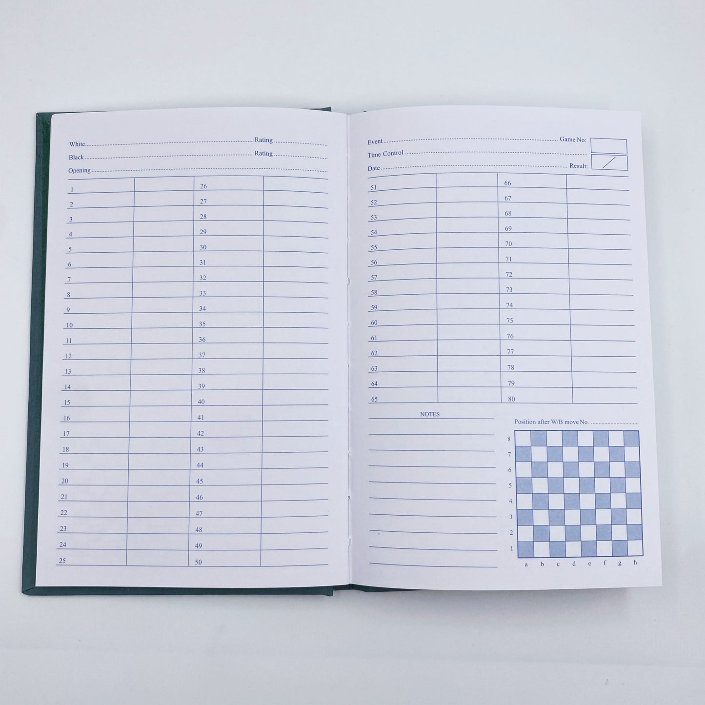 Premium Chess Scorebook